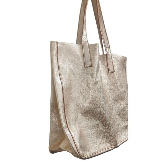 Velvet by Graham & Spencer Classic Gold pink Shoulder Bag - Picture 5 of 13